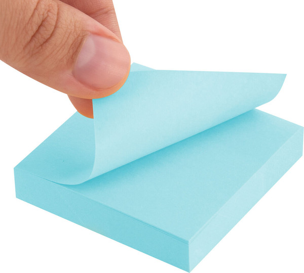 Изображение товара Стикеры канцелярские Staff Standard / 116578 (голубой)