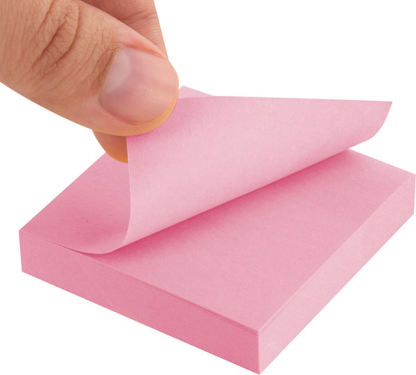 Изображение товара Стикеры канцелярские Staff Standard / 116580 (розовый)