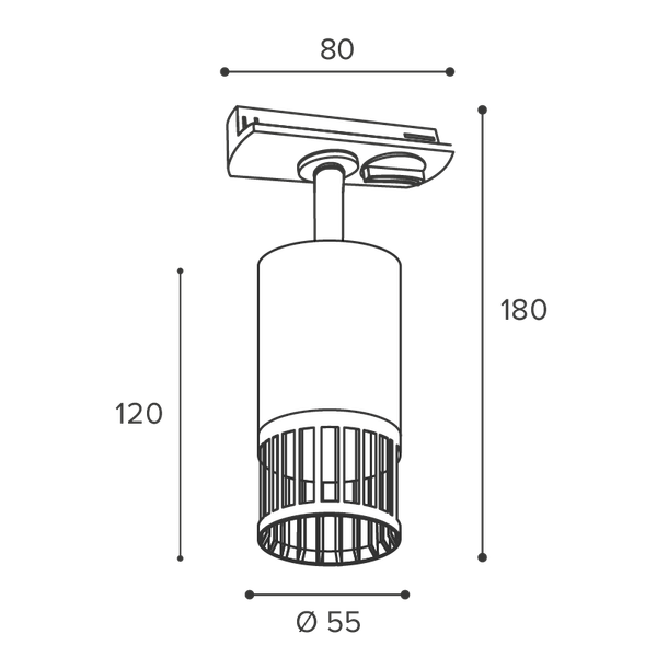Изображение товара Трековый светильник Wolta WTL-GU10/19W