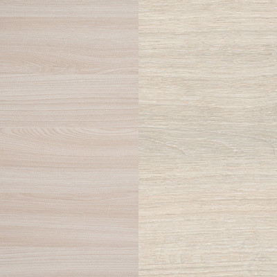 Изображение товара Полуторная кровать Proson Milton с ПМ 120x200 (ясень шимо светлый/дуб шамони светлый 124)