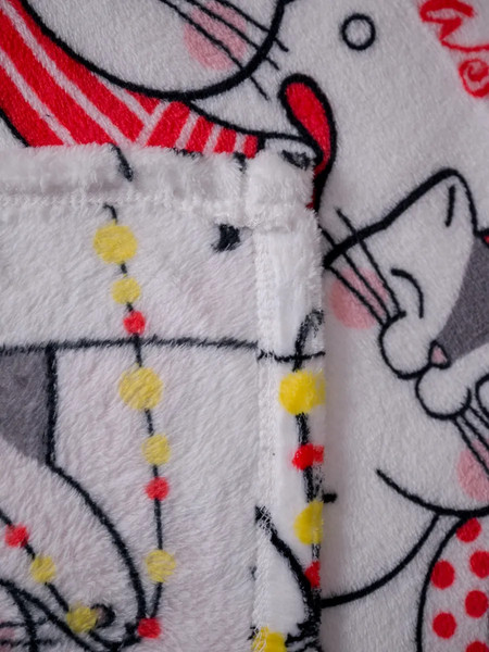 Изображение товара Плед Павлина Котики рождество 150x200