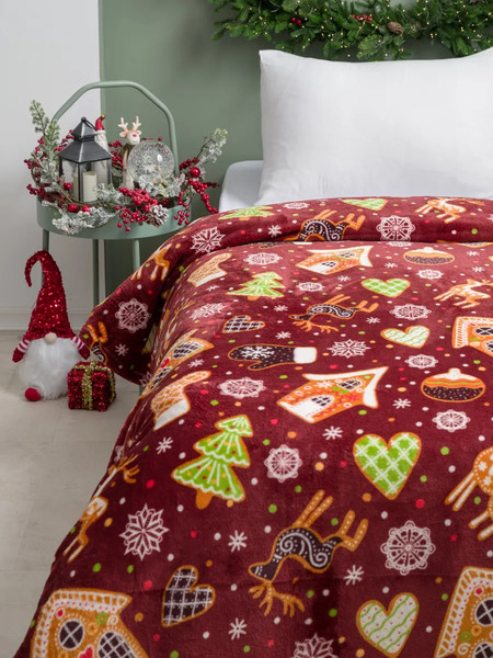 Плед Павлина Пряники 150x200