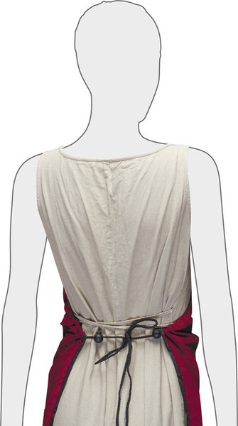 Изображение товара Фартук парикмахерский Dewal Буквы BF18 (бордовый)