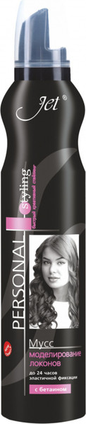 Изображение товара Мусс для укладки волос Jet Hair Моделирование локонов (200мл)