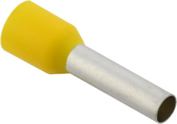 Изображение товара Набор наконечников-гильз для кабеля IEK UGN11-006-014-020 (20шт, желтый)