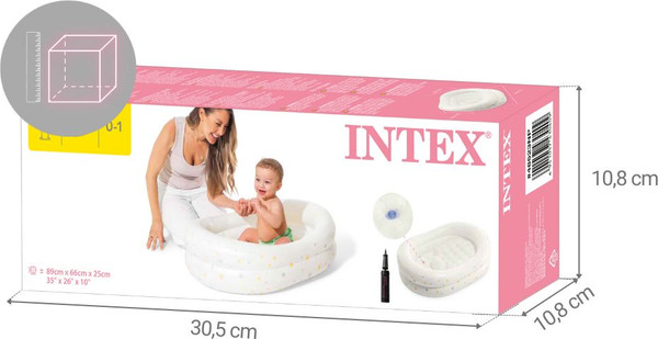 Изображение товара Ванночка надувная детская Intex 48523NP