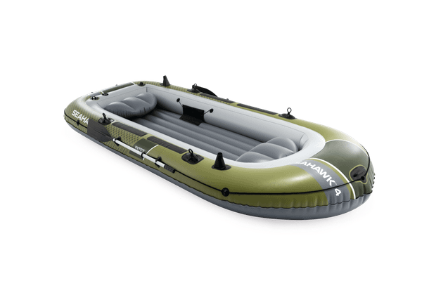 Изображение товара Надувная лодка Intex Seahawk-4 Set / 66334NP