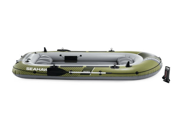 Изображение товара Надувная лодка Intex Seahawk-4 Set / 66334NP