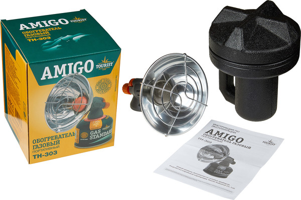 Изображение товара Обогреватель газовый для палатки Tourist Amigo TH-303