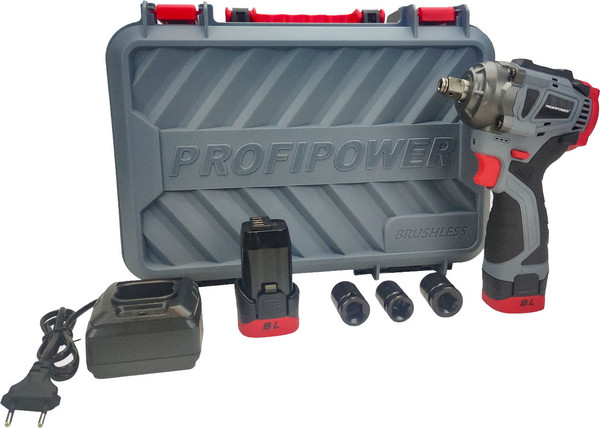 Изображение товара Аккумуляторный гайковерт Profipower BL-163 / E0212