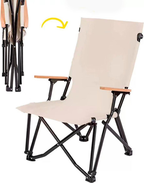 Изображение товара Кресло складное Happy Home HH-058 (черный)