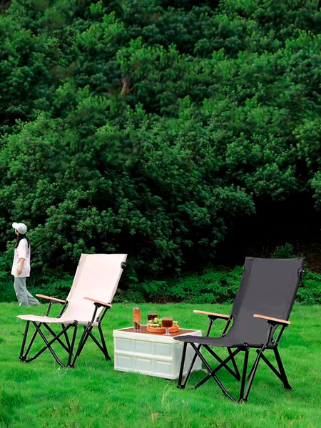 Изображение товара Кресло складное Happy Home HH-058 (черный)