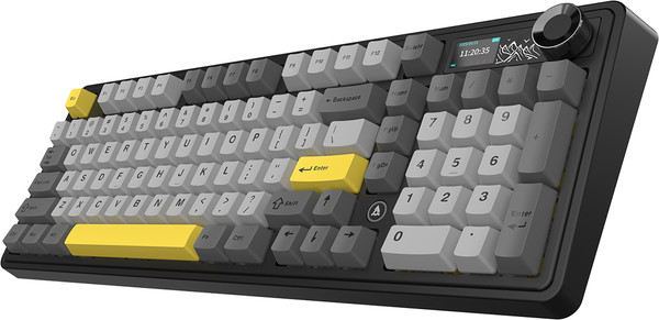 Изображение товара Клавиатура Ajazz AK980 V2 (серый/белый/желтый)