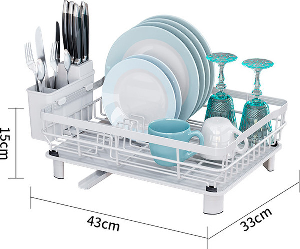 Изображение товара Сушилка для посуды Happy Home HH-047C (белый)
