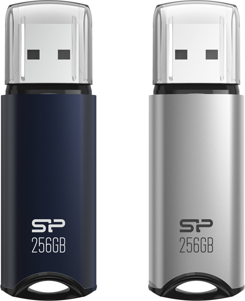 Изображение товара USB flash накопитель Silicon Power Marvel M02 256GB Blue (SP256GBUF3M02V1B)