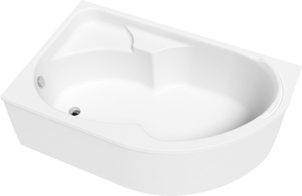 Изображение товара Ванна акриловая Lauter Geneva 170x105 / 2103170L (с каркасом, лицевым экраном и сифоном 21Y32002 белый)