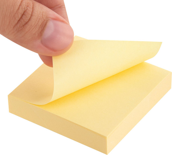 Изображение товара Стикеры канцелярские Staff Standard / 116577 (желтый)