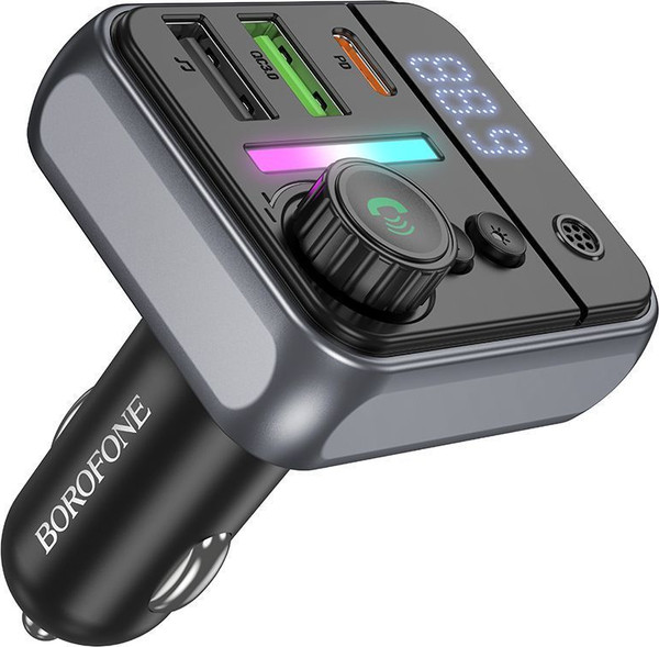 Изображение товара FM-модулятор Borofone BC50 (черный)