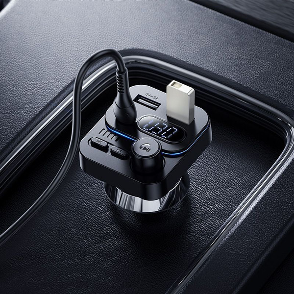 Изображение товара FM-модулятор Borofone BC61 (черный)