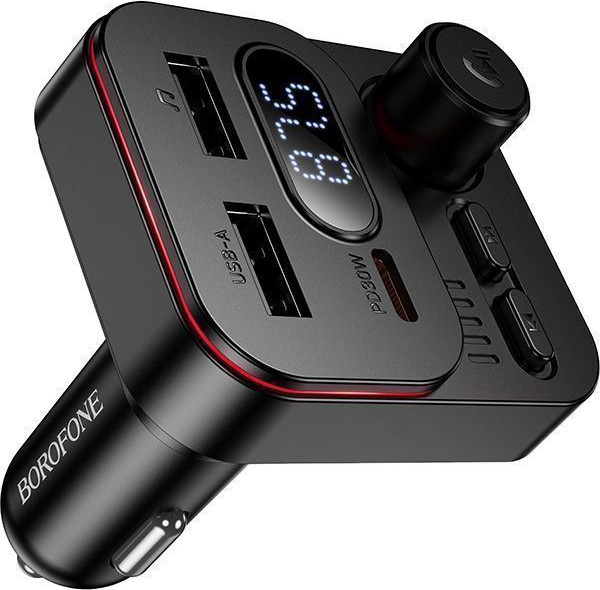 Изображение товара FM-модулятор Borofone BC61 (черный)