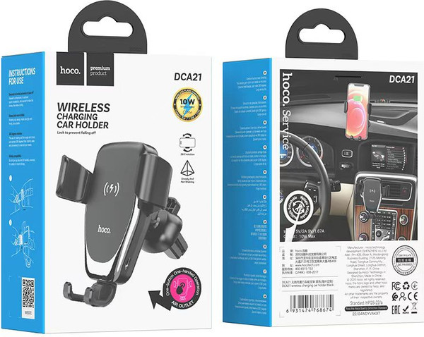 Изображение товара Держатель для смартфонов Hoco DCA21 (черный)