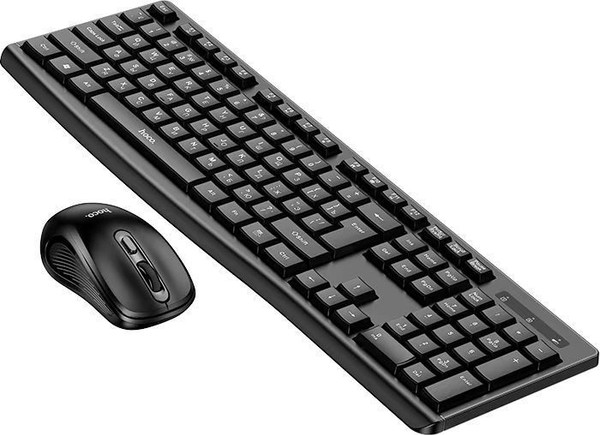 Изображение товара Комплект клавиатура и мышь Hoco DI94 (черный)