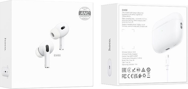 Изображение товара Беспроводные наушники Hoco EW90 TWS (белый)