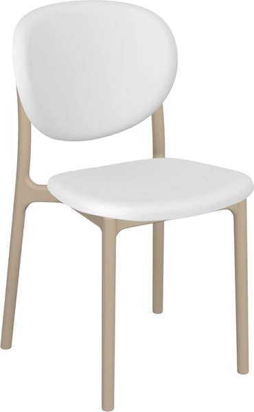 Изображение товара Стул Sheffilton SHT-S180 (белый/капучино)