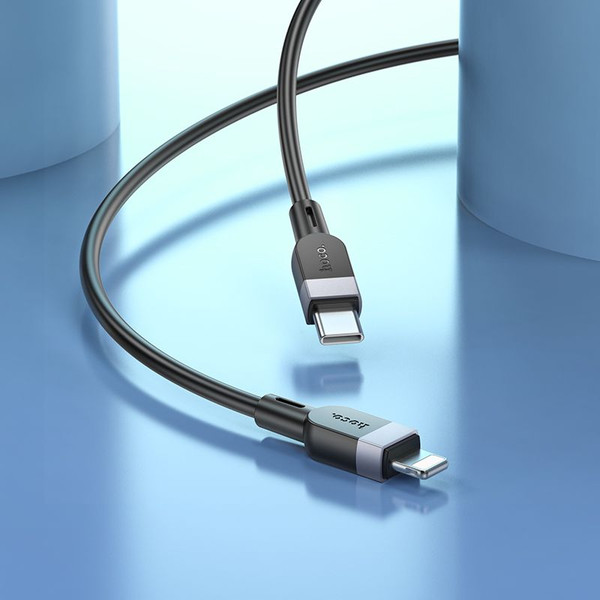 Изображение товара Кабель Hoco X109 Type-C to Lightning (3м, черный)