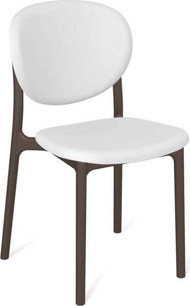 Изображение товара Стул Sheffilton SHT-S180 (белый/коричневый)