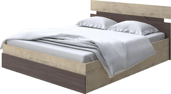 Изображение товара Двуспальная кровать Proson Milton с ПМ 180x200 (бунратти/ясень шимо темный)