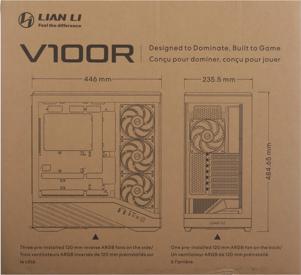 Изображение товара Корпус для компьютера Lian Li Vector V100 / G99.V100RX.R1