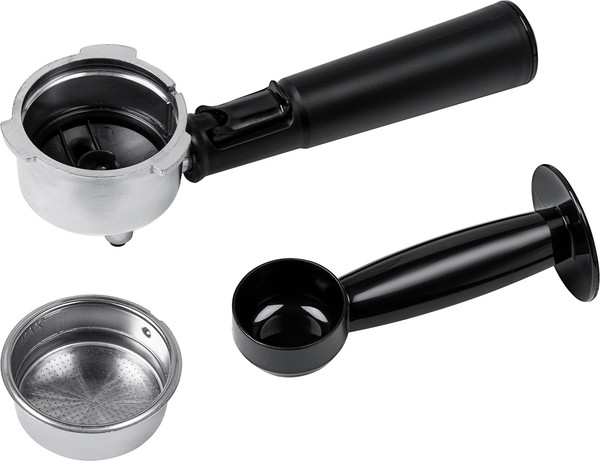 Изображение товара Кофеварка эспрессо BBK BCM1500 (черный/нержавеющая сталь)