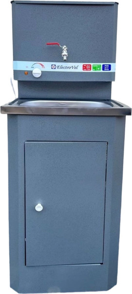 Изображение товара Умывальник для дачи ElectroVel С ЭВН (17л, серебристый)