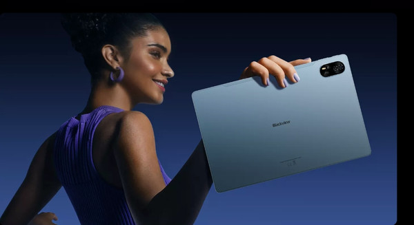 Изображение товара Планшет Blackview Mega 8 LTE 12GB/256GB с чехлом и стилусом / BVMEGA8 (серый)