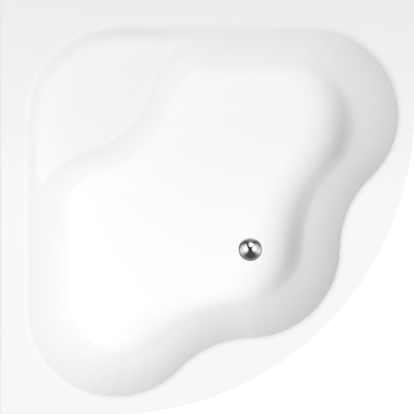 Изображение товара Ванна акриловая Lauter Majestica 150x150 / 21040150 (с каркасом, лицевым экраном и сифоном 21Y11030 хром)