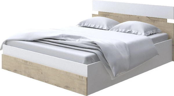 Изображение товара Полуторная кровать Proson Milton с ПМ 140x190 (белый/бунратти)