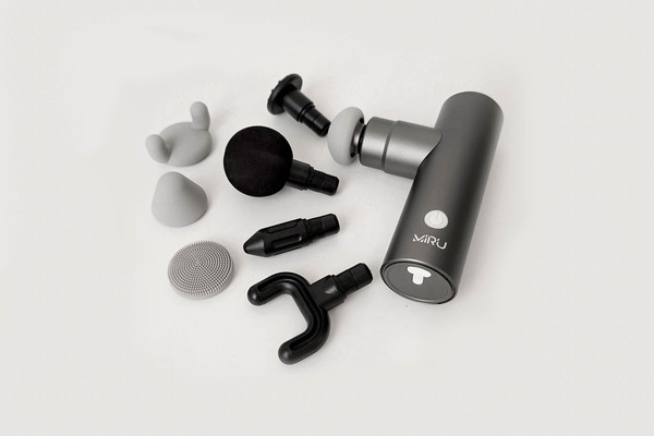 Изображение товара Массажный пистолет Miru BM-18 (светло-серый)