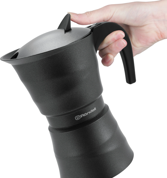 Изображение товара Гейзерная кофеварка Rondell RDA-1901 (серый)