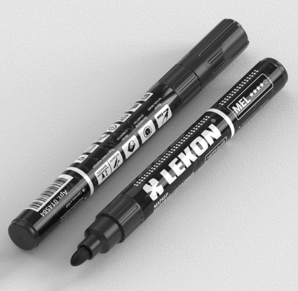 Изображение товара Маркер меловой LEKON Mel / 014584 (черный)