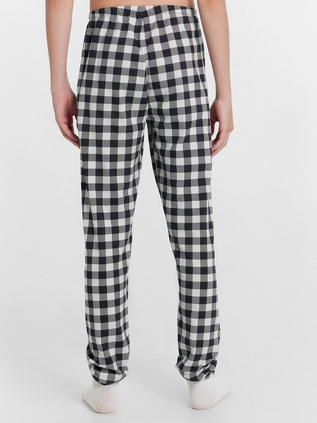 Изображение товара Пижама детская Mark Formelle 563323 (р.134-68-60, пыльная мята/графитовая клетка)