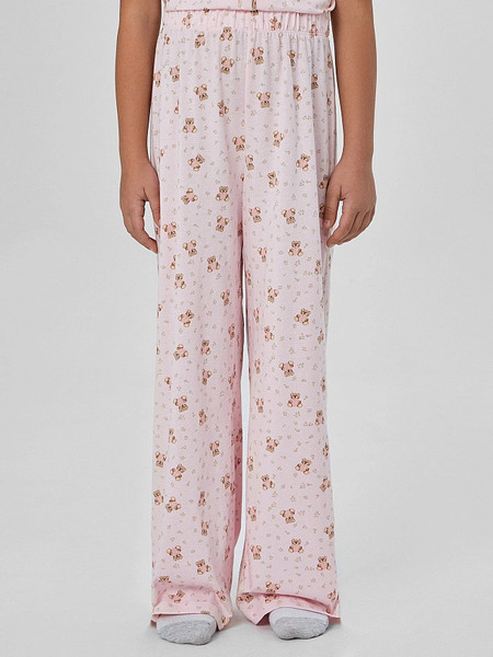 Изображение товара Пижама детская Mark Formelle 567754 (р.152-76, мишки с цветами на розовом)