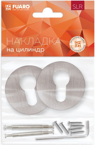 Изображение товара Накладка на цилиндр Fuaro ET.R.SLR52 GM (оружейная сталь)