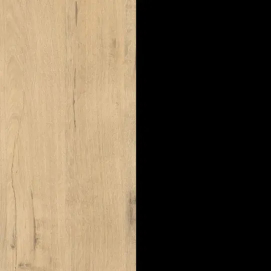 Изображение товара Двуспальная кровать Proson Milton с ПМ 160x200 (бунратти/черный)