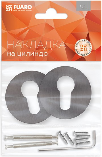 Изображение товара Накладка на цилиндр Fuaro ET.R.SLR52 GR-23 (графит)