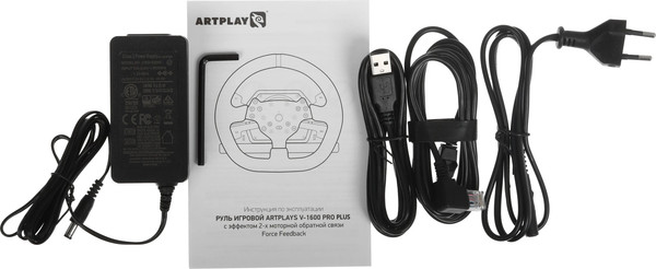 Изображение товара Игровой руль Artplays V-1600 Pro Plus Force Feedback / ART39