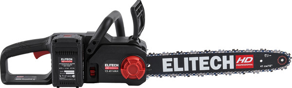 Изображение товара Пила цепная аккумуляторная Elitech CS 4016BLК / 211702