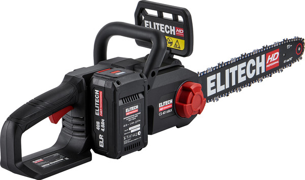 Изображение товара Пила цепная аккумуляторная Elitech CS 4016BLК / 211702