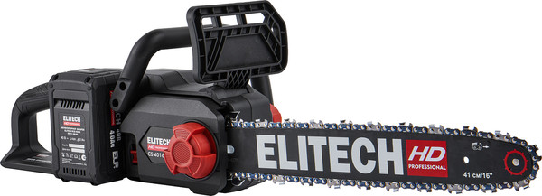 Изображение товара Пила цепная аккумуляторная Elitech CS 4016BLК / 211702