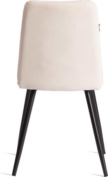 Изображение товара Стул Tetchair Asti Trend велюр (молочный/черный)